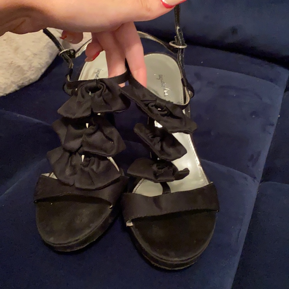 Black heels